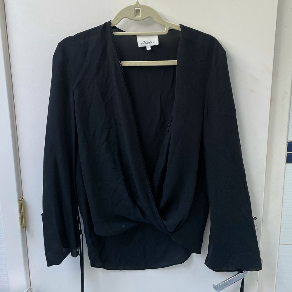 3.1 Phillip Lim Long Sleeve Blouse
